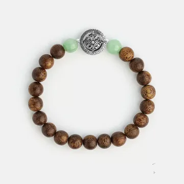 Handcrafted Natural Agarwood Bracelet for Spiritual Souls – Grounding Energy for Meditation, Protection