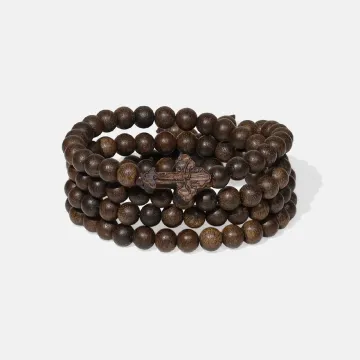 Handcrafted Natural Agarwood Bracelet for Spiritual Souls – Grounding Energy for Meditation, Protection