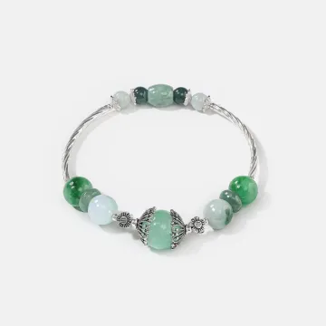 Jade Healing Bracelet for Women – Energy Boosting Crystal Gift for Calmness, Daily Wear and Meditation