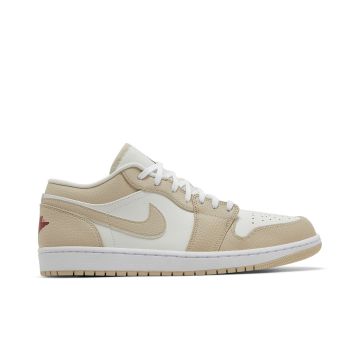 Air Jordan 1 Low SE “Sail Rattan University Red” Sail/Rattan-White | FB7168-121