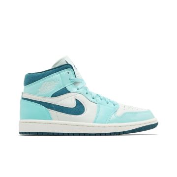 Jordan 1 Mid SE “Bleached Turquoise” Bleached Turquoise/Sky J Teal/Barely Green/Sail | DZ3745-300