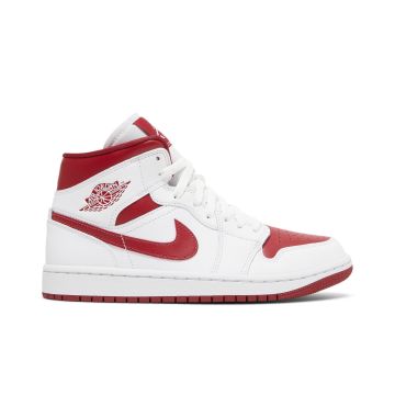 Jordan 1 Mid Reverse Chicago Women’s BQ6472-161 | Red White Retro Sneakers