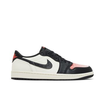 Jordan 1 Retro Low OG PSG Paris Saint-Germain Sail/Off-Noir/Pink Oxford | HF8828-100