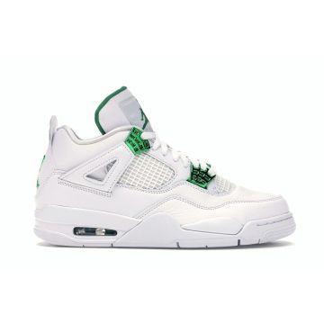 Jordan 4 Retro Metallic Green - Stylish Retro Basketball Sneakers