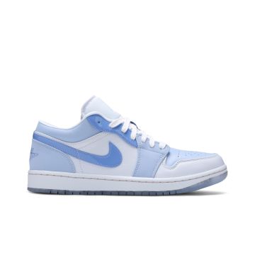 Air Jordan 1 Low SE “Mighty Swooshers” Blue/Ghost White/Black | DM5442-040