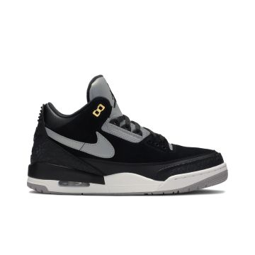 Jordan 3 Retro Tinker Black Cement Gold CK4348-007 | Black Grey Gold Retro Sneakers