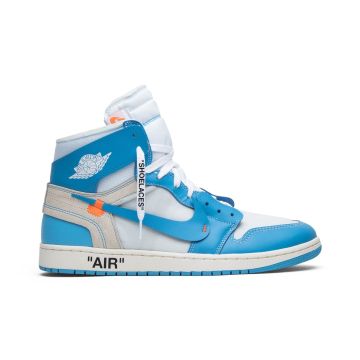 Jordan 1 Retro High Off-White University Blue AQ0818-148 | Blue White Premium Sneakers
