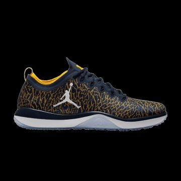 Jordan Trainer 1 Low Michigan 845403-420 | College Navy White Amarillo Sneaker