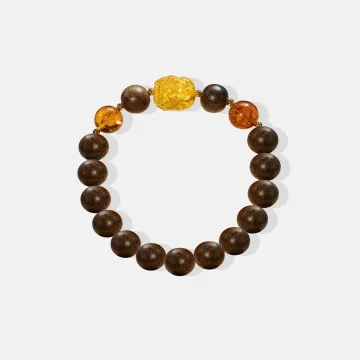Natural Agarwood Bracelet for Men & Women - Handcrafted Grounding Energy for Daily Wear, Spiritual Gifts