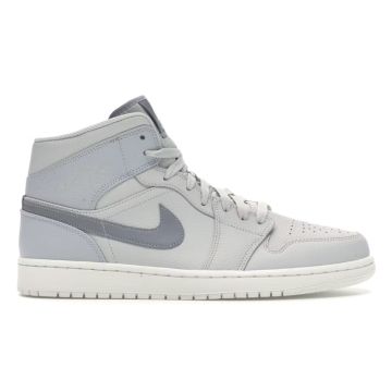 Jordan 1 Mid Light Bone - Stylish Mid Top Sneakers with Neutral Tones