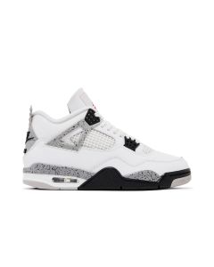 Jordan 4 Retro White Cement - Classic Retro Basketball Sneakers