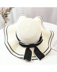 Women's Summer Sun Hat – UV Protection Wide Brim Beach Hat for Outdoor Activities & Travel