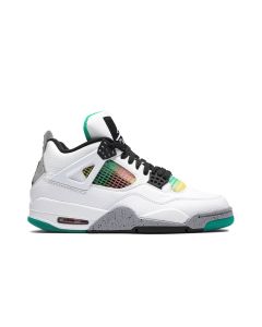 Jordan 4 Retro Lucid Green Rasta - Vibrant Retro Basketball Sneakers