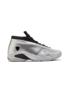 Jordan 14 Retro Metallic Silver – Women’s Edition | Sleek Retro Basketball Sneakers