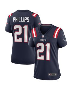 Adrian Phillips 21 New England Patriots Women Game Jersey – Navy