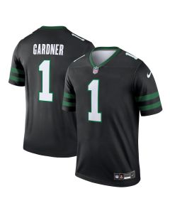Ahmad Sauce Gardner 1 New York Jets Alternate Legend Jersey – Men, Legacy Black