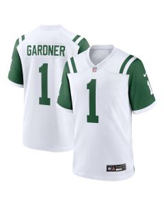 Ahmad Sauce Gardner 1 New York Jets Classic Alternate Game Men Jersey – White