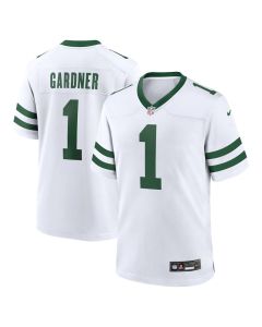 Ahmad Sauce Gardner 1 New York Jets Game Jersey – Men, Legacy White