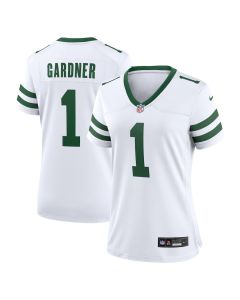 Ahmad Sauce Gardner 1 New York Jets Game Jersey – Women, White