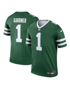 Ahmad Sauce Gardner 1 New York Jets Legend Jersey – Men, Legacy Green