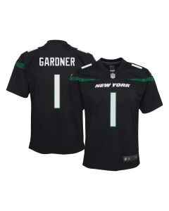 Ahmad Sauce Gardner 1 New York Jets YOUTH Game Jersey – Black