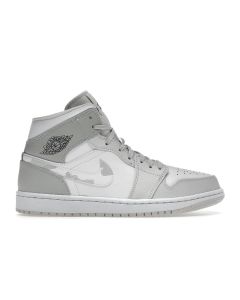 Jordan 1 Mid Grey Camo - Stylish Camouflage Mid Top Sneakers