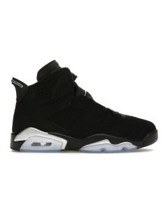 Jordan 6 Retro Black Chrome - Sleek Retro Basketball Sneakers