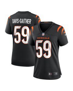 Akeem Davis-Gaither 59 Cincinnati Bengals Women Game Jersey – Black