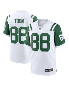 Al Toon 88 New York Jets Classic Alternate Retired Player Game Men Jersey – White