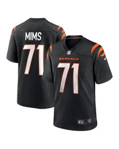 Amarius Mims 71 Cincinnati Bengals Player Game Men Jersey – Black