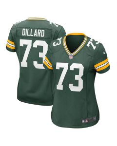 Andre Dillard 73 Green Bay Packers Women’s Game Jersey – Green