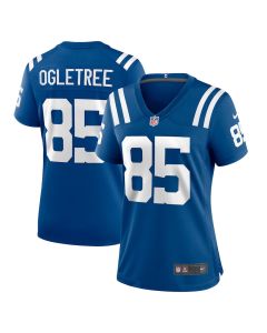 Andrew Ogletree 85 Indianapolis Colts Women’s Game Jersey – Royal