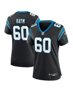 Andrew Raym 60 Carolina Panthers Women’s Game Jersey – Black