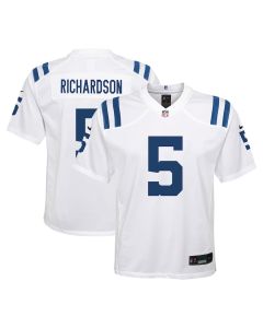 Anthony Richardson 5 Indianapolis Colts YOUTH Player Game Jersey – White