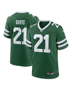 Ashtyn Davis 21 New York Jets Team Game Men Jersey – Legacy Green