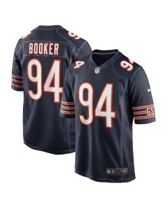 Austin Booker 94 Chicago Bears Game Men Jersey – Navy