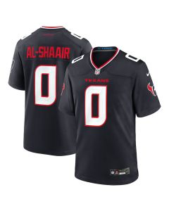 Azeez Al-Shaair 0 Houston Texans Team Game Men Jersey – Navy