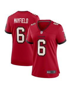 Baker Mayfield 6 Tampa Bay Buccaneers Women Game Jersey – Red