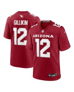 Blake Gillikin 12 Arizona Cardinals Team Game Men Jersey – Cardinal