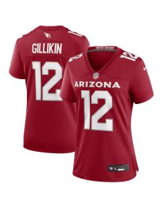 Blake Gillikin 12 Arizona Cardinals Women’s Game Jersey – Cardinal