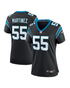 Blake Martinez 55 Carolina Panthers Women’s Team Game Jersey – Black
