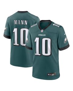 Braden Mann 10 Philadelphia Eagles Team Game Men Jersey – Midnight Green