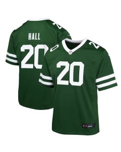 Breece Hall 20 New York Jets Game YOUTH Jersey – Legacy Green