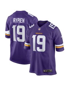 Brett Rypien 19 Minnesota Vikings Game Men Jersey – Purple