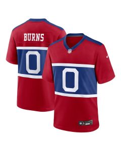 Brian Burns 0 New York Giants Alternate Game Men Jersey – Century Red