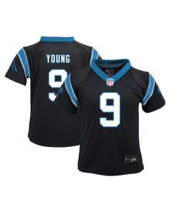 Bryce Young 9 Carolina Panthers Player Game YOUTH Jersey – Black