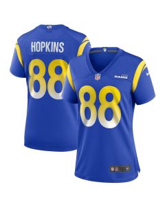 Brycen Hopkins 88 Los Angeles Rams Women Game Jersey – Royal