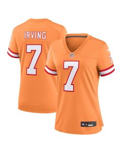 Bucky Irving 7 Tampa Bay Buccaneers Women’s Alternate Game Jersey – Orange