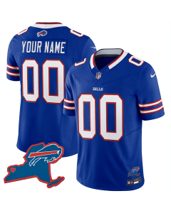 Buffalo Bills New York Patch Game Men Custom Jersey – Royal