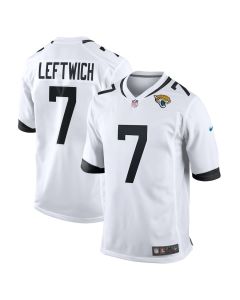 Byron Leftwich 7 Jacksonville Jaguars Men Retired Game Jersey – White
